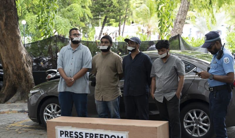 Press Freedom Day Protest